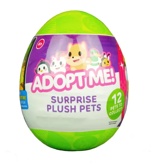 М`яка іграшка-сюрприз в яйці Adopt ME! – Кумедні звірятка - AME0020_1.jpg - № 1