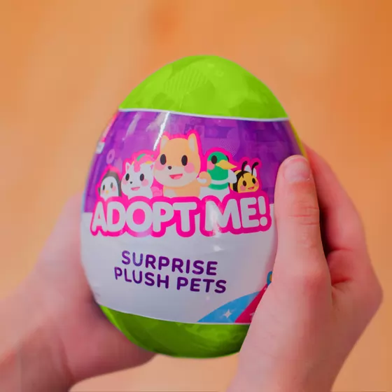 М`яка іграшка-сюрприз в яйці Adopt ME! – Кумедні звірятка