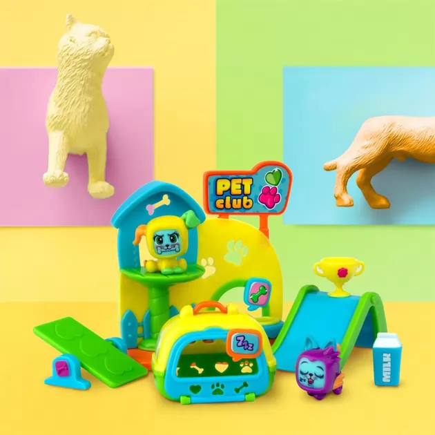 Игровой набор MOJI POPS &ndash; ПИТОМЦЫ НА ПРОГУЛКЕ