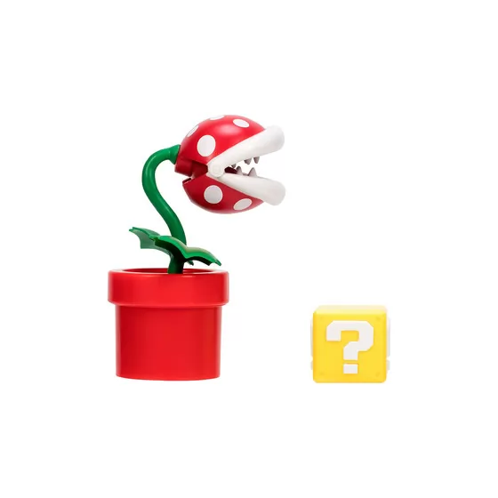 Ігрова фігурка з артикуляцією SUPER MARIO - Рослина-піранья 10 cm