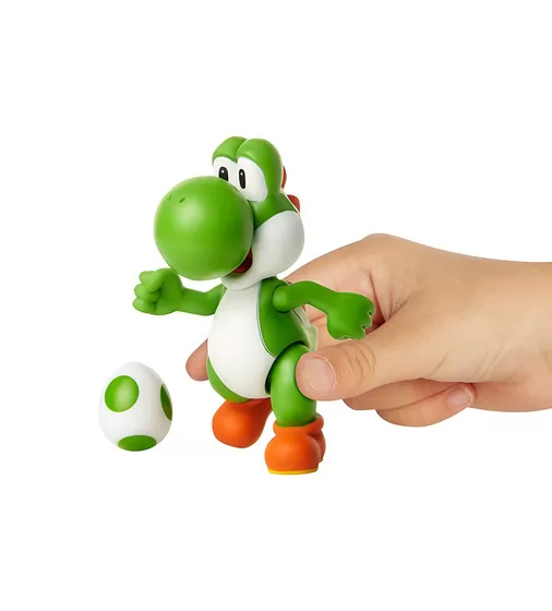 Ігрова фігурка з артикуляцією SUPER MARIO - Зелений Йоші 10 cm - 68522-RF1_3.jpg - № 3