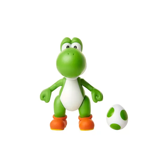 Ігрова фігурка з артикуляцією SUPER MARIO - Зелений Йоші 10 cm