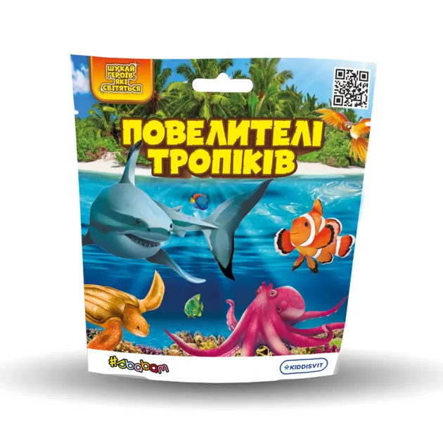 Стретч-іграшка у вигляді тварини &ndash; Повелителі тропіків (14 шт., в диспл.)
