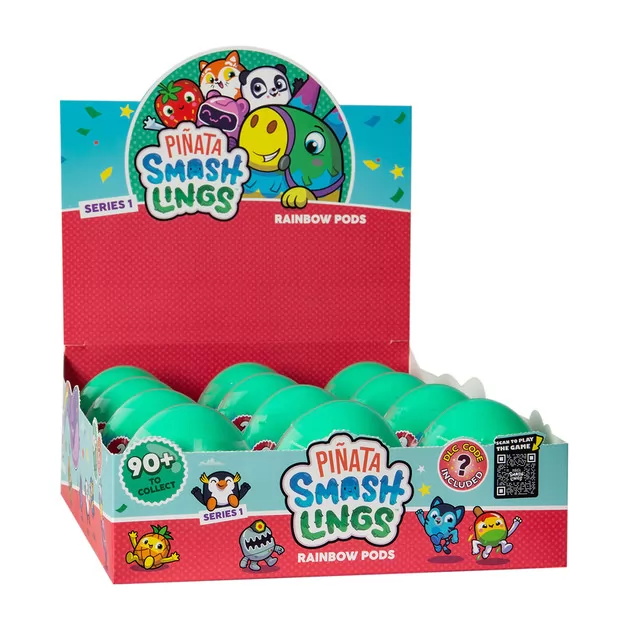 Набор фигурок в яйце Pi&ntilde;ata Smashlings - Веселые герои