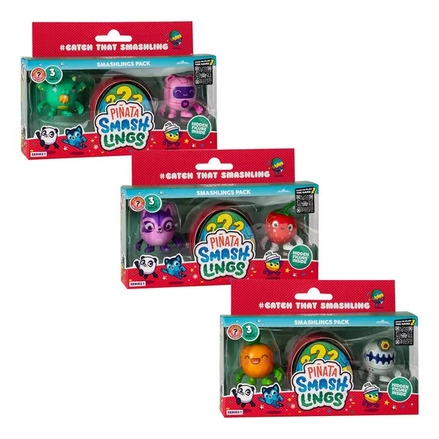Набор фигурок Pi&ntilde;ata Smashlings - Потешные герои