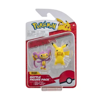 Набір игрових фігурок Pokemon W11 - Пікачу та Ейпом