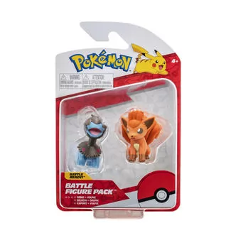 Набір игрових фігурок Pokemon W11 - Вульпікс і Дайно