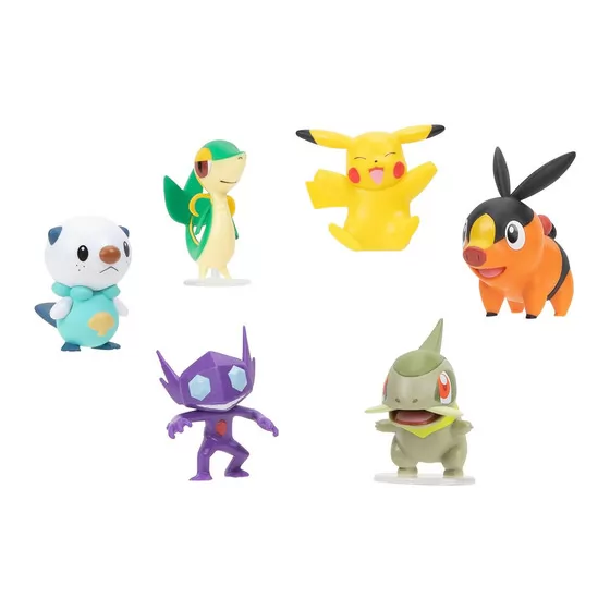 Набор игровых фигурок Pokemon W6 (6 фигурок)