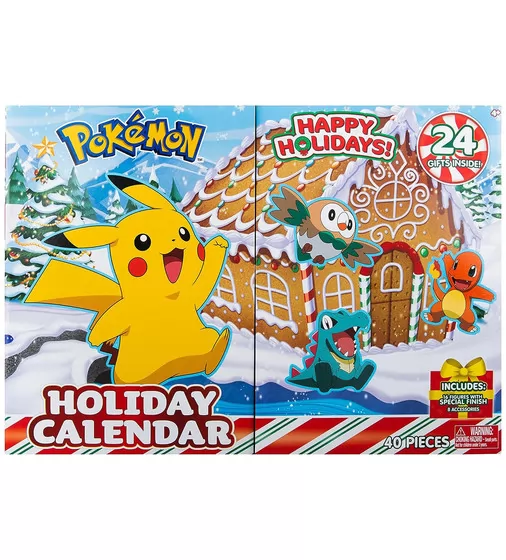 Набор игровых фигурок Pokemon - Адвент-календарь 2023 - PKW3066_1.jpg - № 1