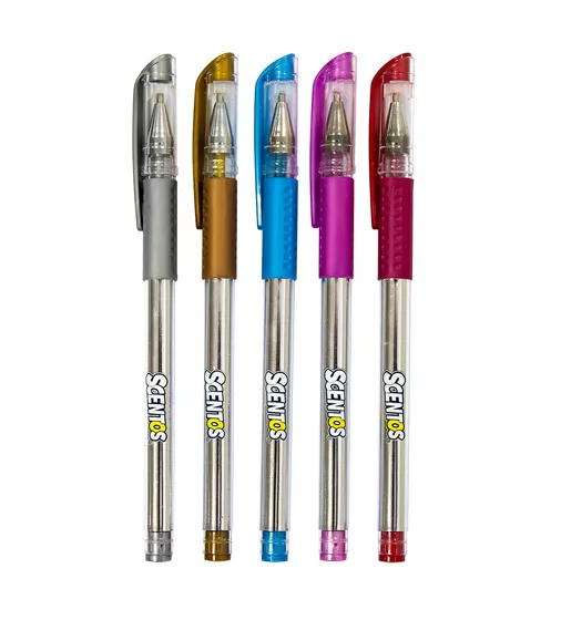 Набір ароматних гелевих ручок – Металічне сяйво (5 кольорів) - 12265_2.jpg - № 2