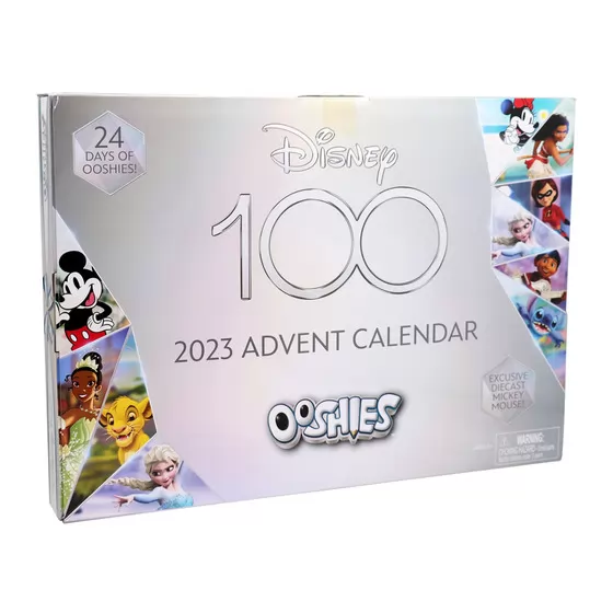 Набір ігрових фігурок Oоshies – Адвент-календар Дісней 100