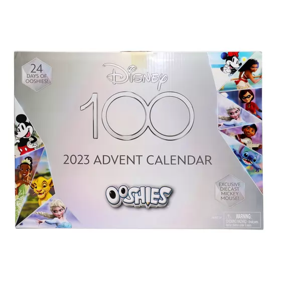 Набор игровых фигурок Oоshies – Адвент-календарь Дисней 100