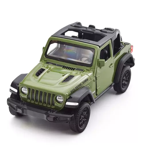 Автомодель - Jeep Wrangler Rubicon 2021 (зеленый) - 250339U_1.jpg - № 1