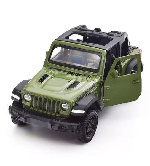 Автомодель - Jeep Wrangler Rubicon 2021 (зеленый) - 250339U_7.jpg - № 7