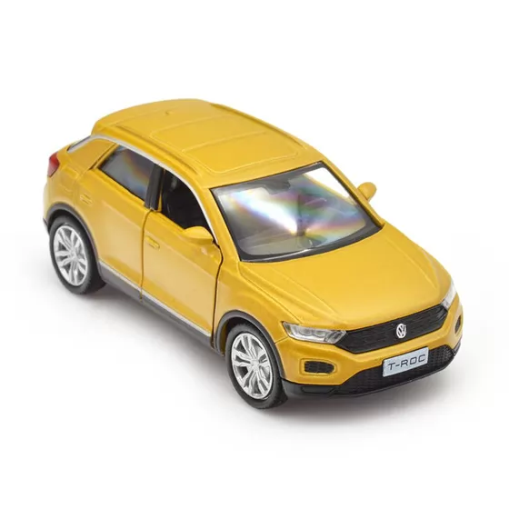 Автомодель - Volkswagen T-Roc 2017 (золотой)