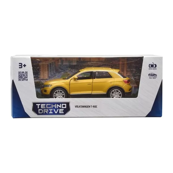 Автомодель - Volkswagen T-Roc 2017 (золотой)