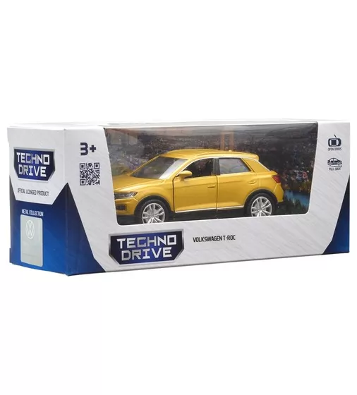 Автомодель - Volkswagen T-Roc 2017 (золотой) - 250345U_10.jpg - № 10