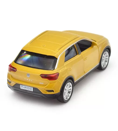 Автомодель - Volkswagen T-Roc 2017 (золотой) - 250345U_4.jpg - № 4