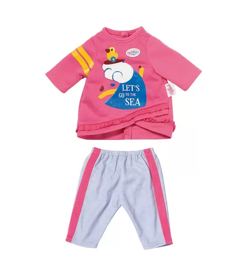 Одежда для куклы Baby Born – Розовый костюмчик (36 cm) - 831892_1.jpg - № 1