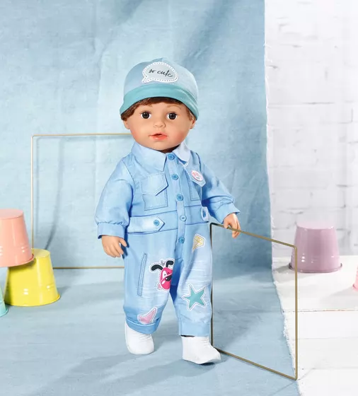 Набор одежды для куклы Baby Born - Джинсовый стиль - 832592_8.jpg - № 8