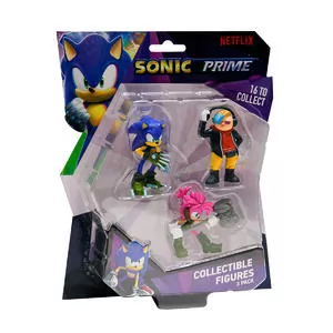 Набор игровых фигурок Sonic Prime – Доктор Не, Соник, Эми