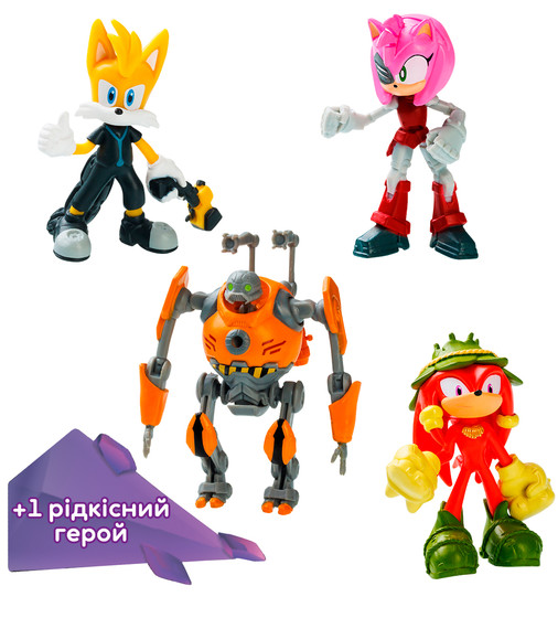 Набір ігрових фігурок Sonic Prime – Пригоди Тейлза - SON2040A_2.jpg - № 2