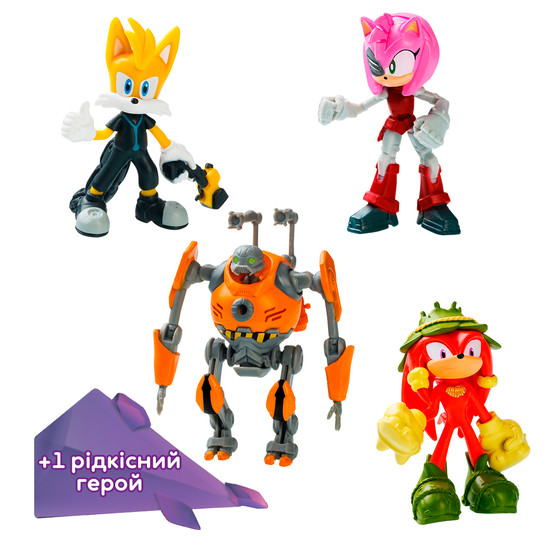 Набір ігрових фігурок Sonic Prime – Пригоди Тейлза