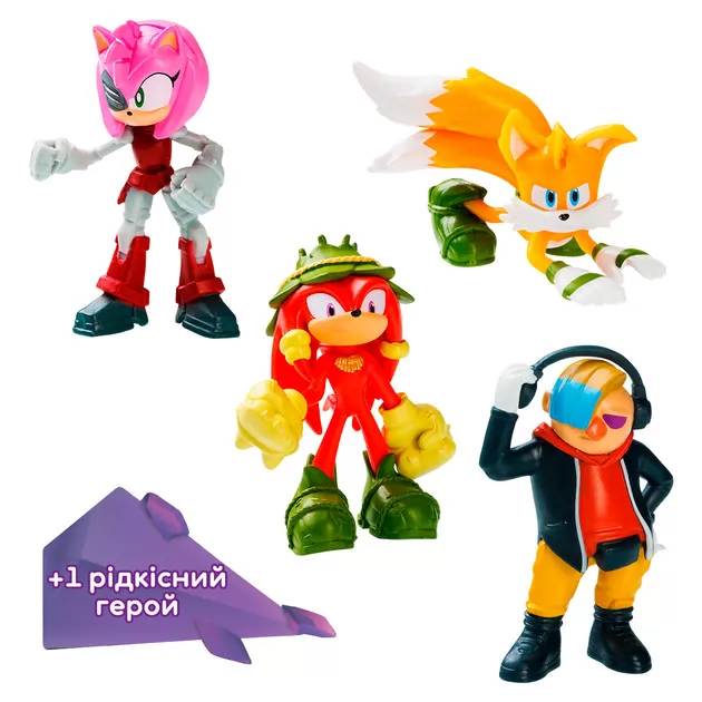 Набор игровых фигурок Sonic Prime &ndash; Приключения Наклза
