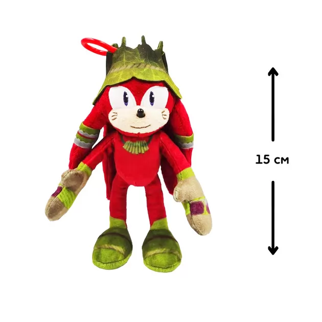 Мягкая игрушка на клипсе Sonic Prime &ndash; Наклз