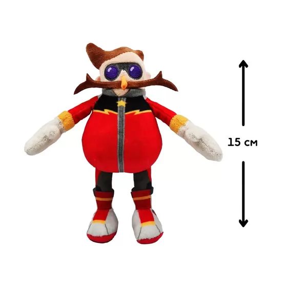 Мягкая игрушка на клипсе Sonic Prime – Доктор Эггман