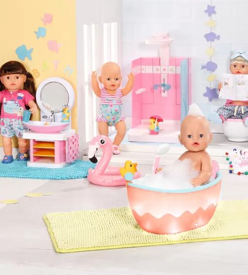 Автоматична ванночка для ляльки Baby Born – Легке купання - 835784_9.jpg - № 9