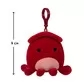 М'яка іграшка на кліпсі Squishmallows &ndash; Кальмар Альтман - SQCP00146_2.jpg - № 2