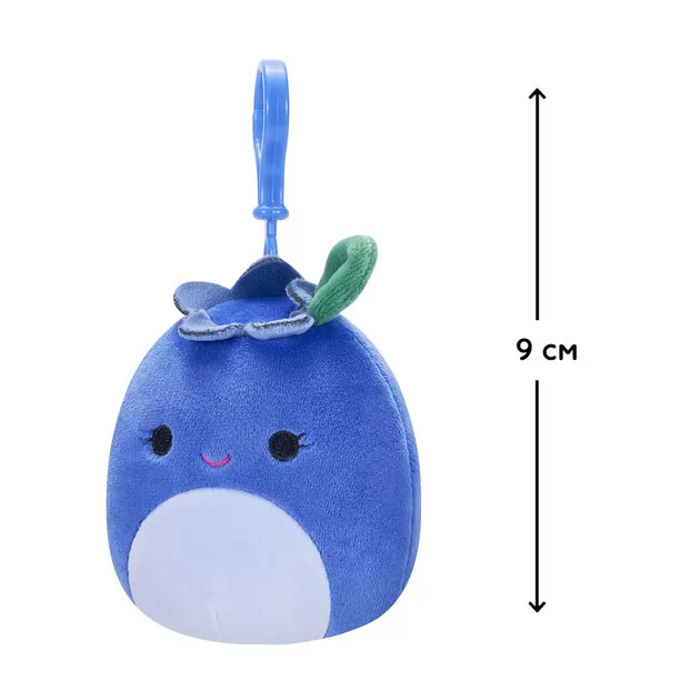 Мягкая игрушка на клипсе Squishmallows &ndash; Черника Блуби (9 cm)