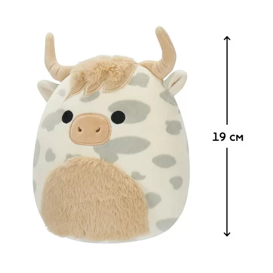 Мягкая игрушка Squishmallows – Коровка Борса (19 cm)