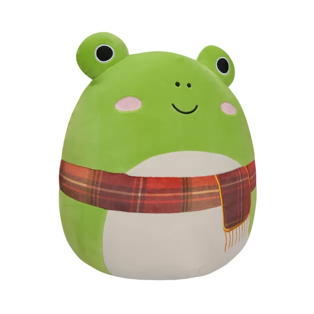 Мягкая игрушка Squishmallows &ndash; Жабка Венди в шарфе (30 cm)