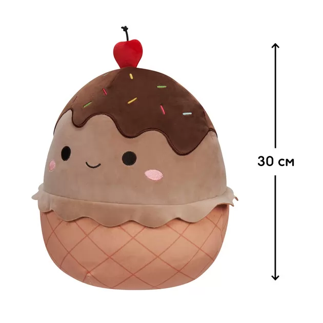 М'яка іграшка Squishmallows &ndash; Шоколадне морозиво (30 cm)
