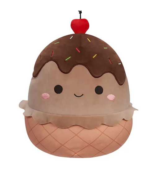 Мягкая игрушка Squishmallows – Шоколадное мороженое (30 cm) - SQCR04146_1.jpg - № 1