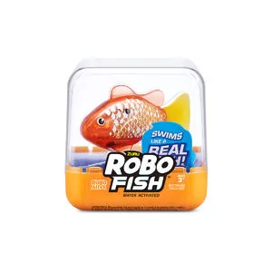 Интерактивная игрушка Robo Alive S3 - Роборыбка (золотистая)