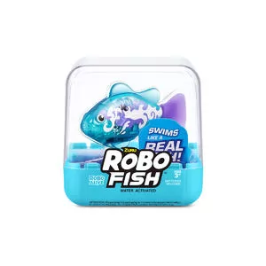 Интерактивная игрушка Robo Alive S3 - Роборыбка (голубая)