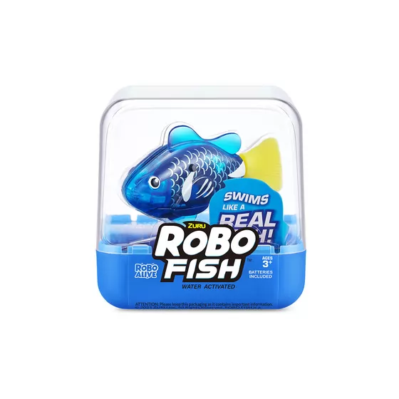 Інтерактивна іграшка Robo Alive S3 - Роборибка (синя)