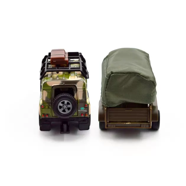 Игровой набор &ndash; Land Rover Defender Mилитари (с прицепом)