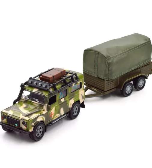 Игровой набор – Land Rover Defender Mилитари (с прицепом) - 520027.270_1.jpg - № 1