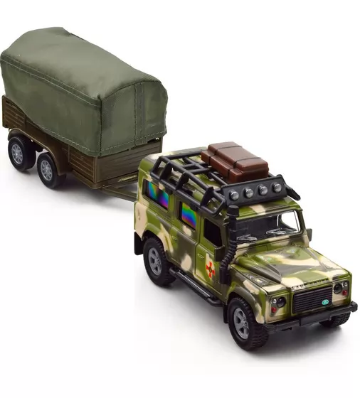 Игровой набор – Land Rover Defender Mилитари (с прицепом) - 520027.270_7.jpg - № 7