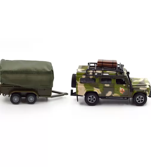 Игровой набор – Land Rover Defender Mилитари (с прицепом) - 520027.270_6.jpg - № 6