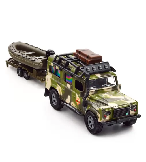Игровой набор – Land Rover Defender Mилитари (с лодкой) - 520191.270_7.jpg - № 7