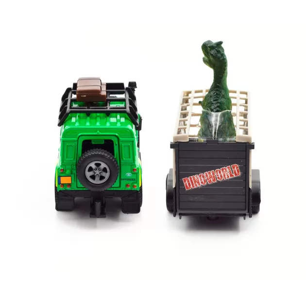 Игровой набор &ndash; Land Rover (с прицепом и динозавром)