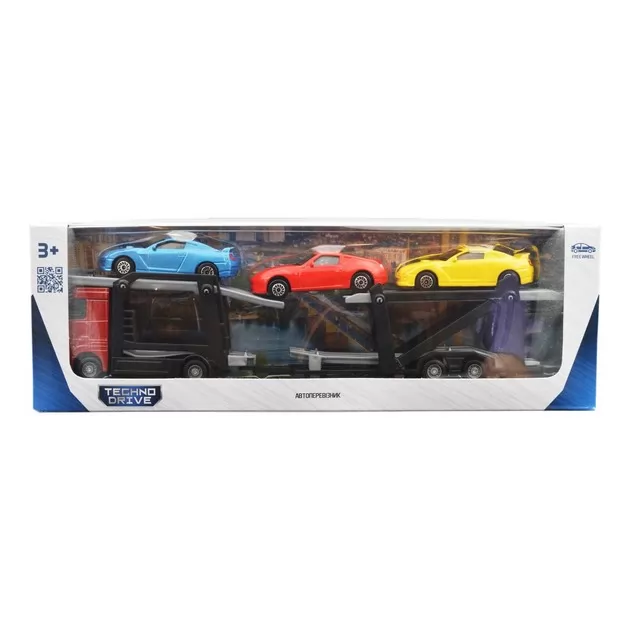 Ігровий набір &ndash; Автоперевізник (2 машини, 1:60, 26cm)