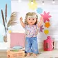 Одяг для ляльки Baby Born - Квітковий джинс - 832677_3.jpg - № 3