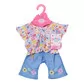 Одяг для ляльки Baby Born - Квітковий джинс - 832677_7.jpg - № 7