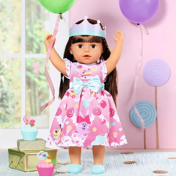 Набор одежды для куклы Baby born - День рождения делюкс